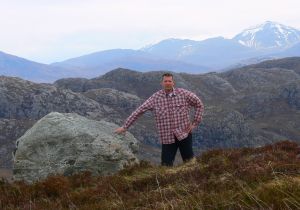 Jan auf dem Berg