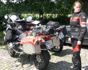 Kaffetrinken unterwegs